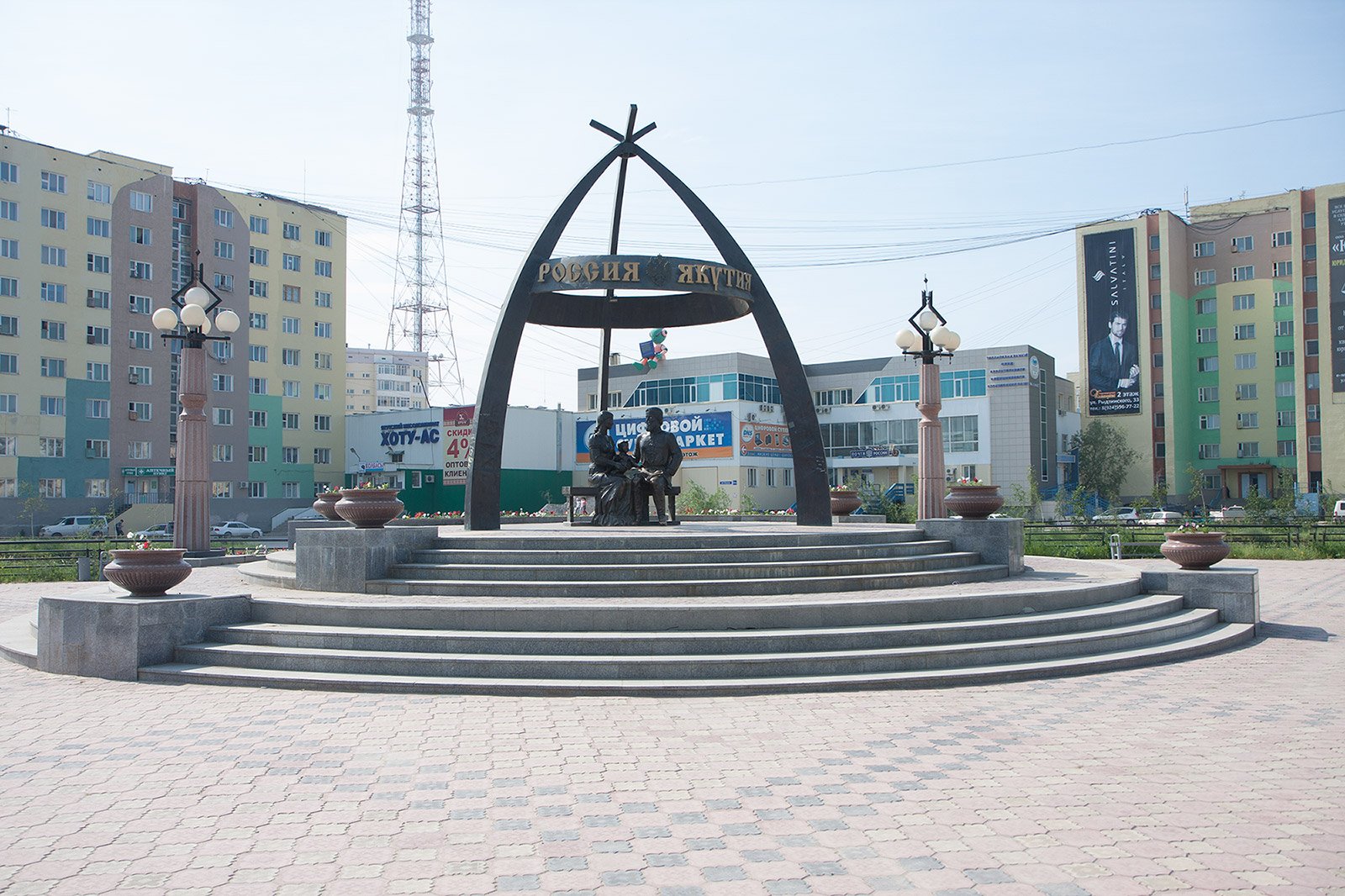 Якутск старый город памятники