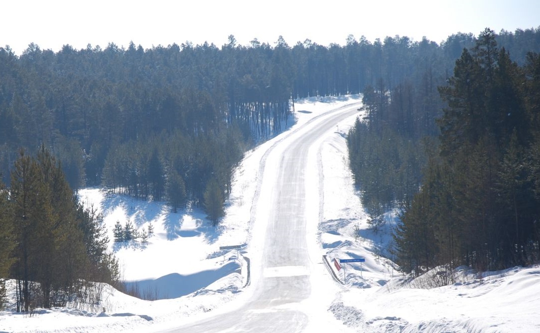 Братск усть кут дорога фото