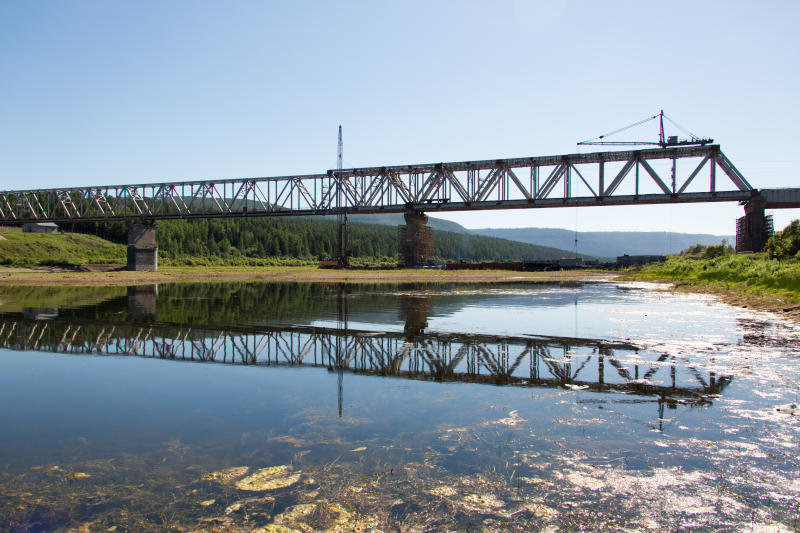 Мосты на реке лене